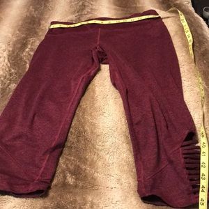 Champion wine colored cute leggings